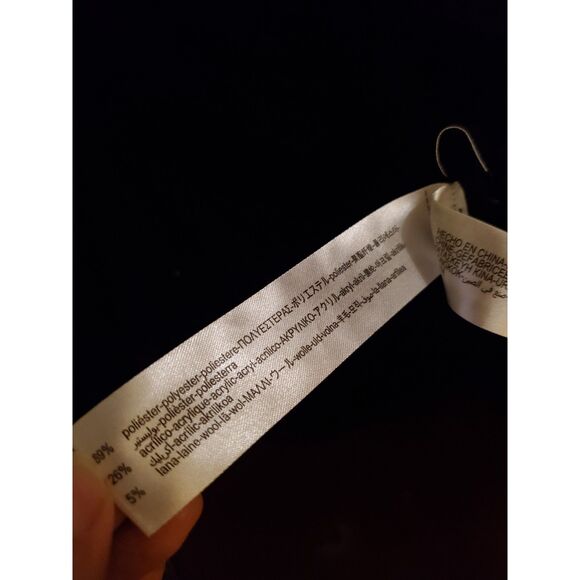 Zara Chunky Knit Cardigan Sweater Top Women's Goth Whimsygoth Bohemian Fall - Picture 7 of 9